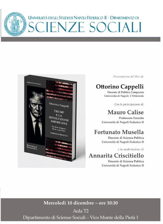 Trump e La Rivoluzione americana